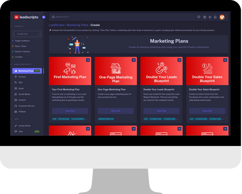 marketing plans
